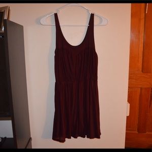 Dark Red Sundress